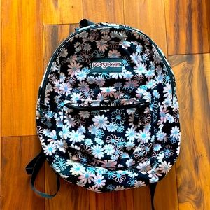 Jansport Corduroy Floral Backpack 🎒